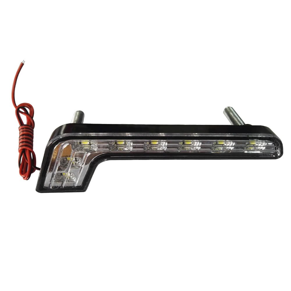 2 Pack Dag Running Light Waterdicht Dag Rijden DRL Licht Voor Alle Weersomstandigheden Dagrijverlichting Kit Motorfiets DRL LED