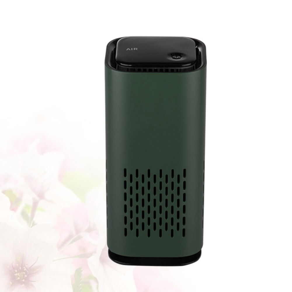 Car Air Purifier USB Charging Air Cleaner Formaldehyde Removal Device Black