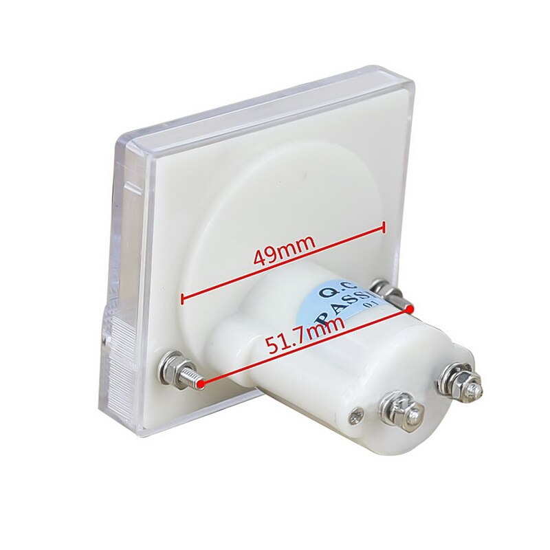 DC Plastic Analog Pointer Ammeter Ampere Meter Panel 1A 2A 3A 5A 10A 20A 50A 100A High Accuracy Mechanical Current Meters