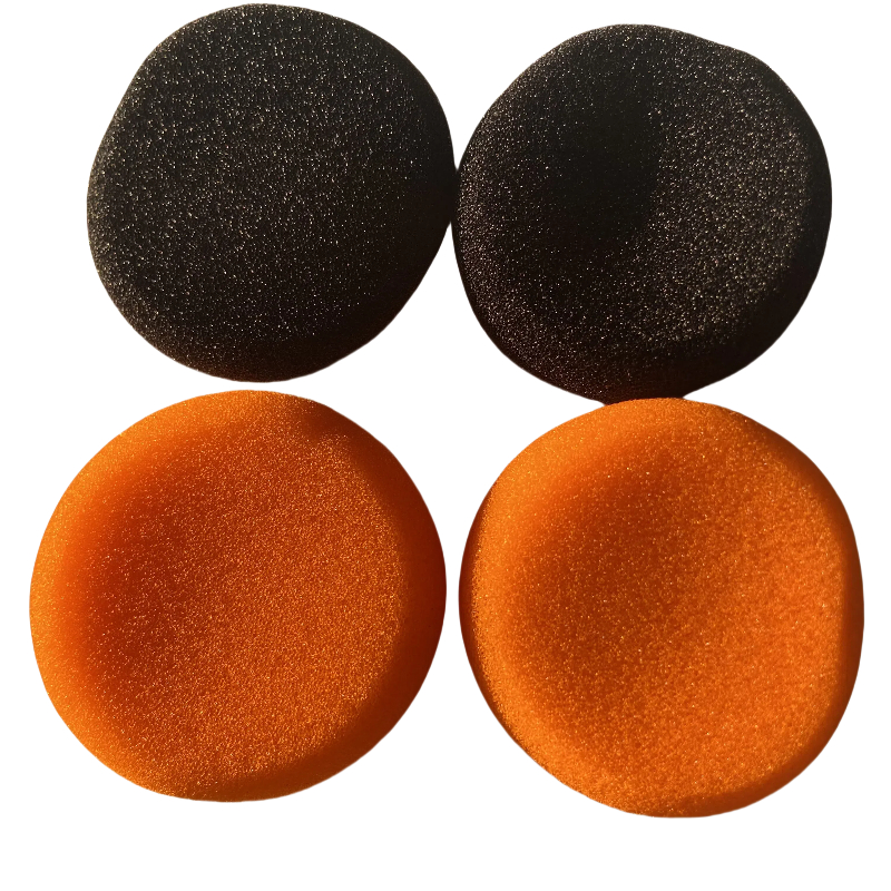 Pak voor KPH40 Restrospekt hoofdtelefoon oorkussen geschikt voor 35mm 38mm 40mm Speaker driver units vervanging hoofdtelefoon oorkussens: Donkergrijs