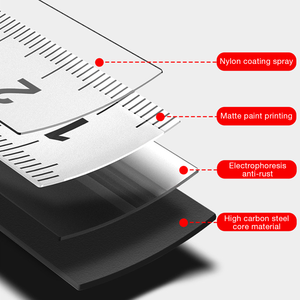 Portable tape measure 3/5/7.5/10m steel tape measure nylon resistance to fall waterproof distance measuring tape measuring tool