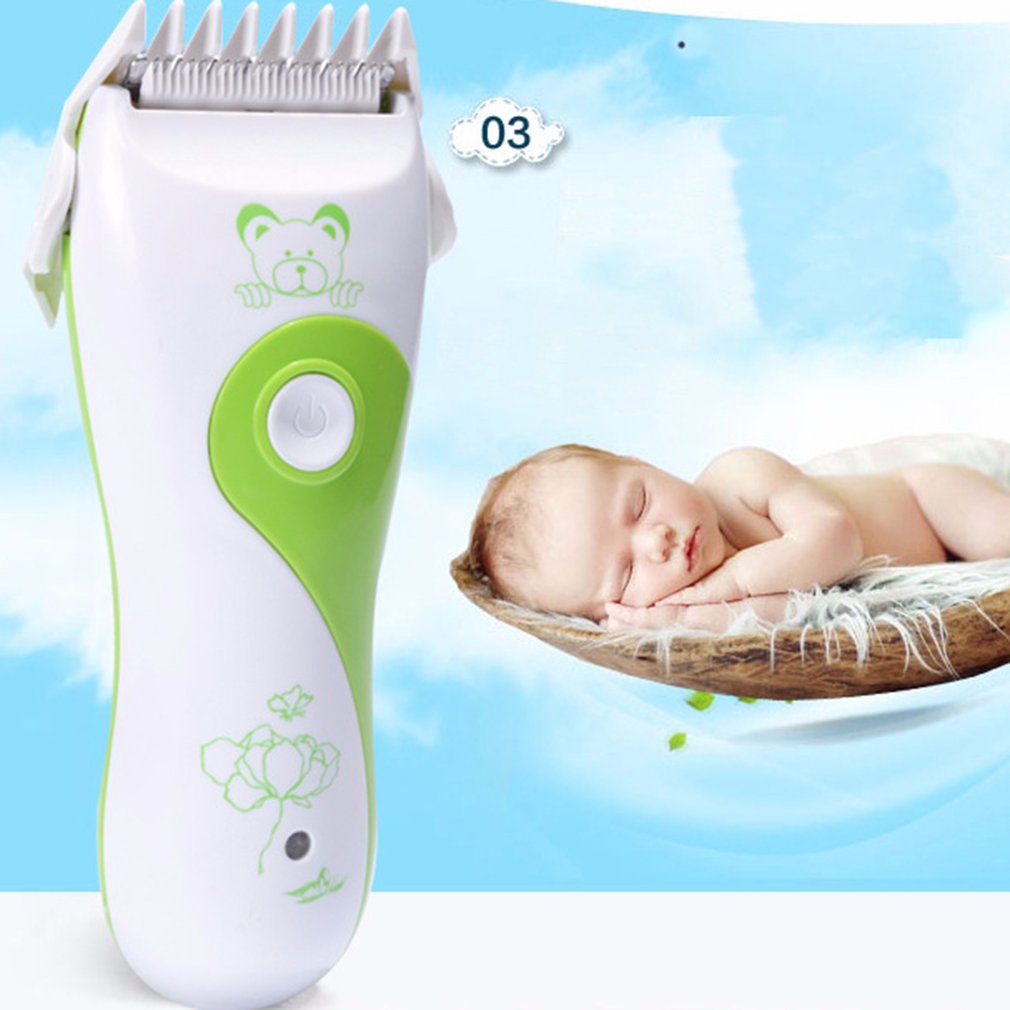 Baby Elektrische Haar Haarschneidemaschine USB Aufladbare freundlicher Stille Elektrische Schere Tragbare Haar Haarschneidemaschine