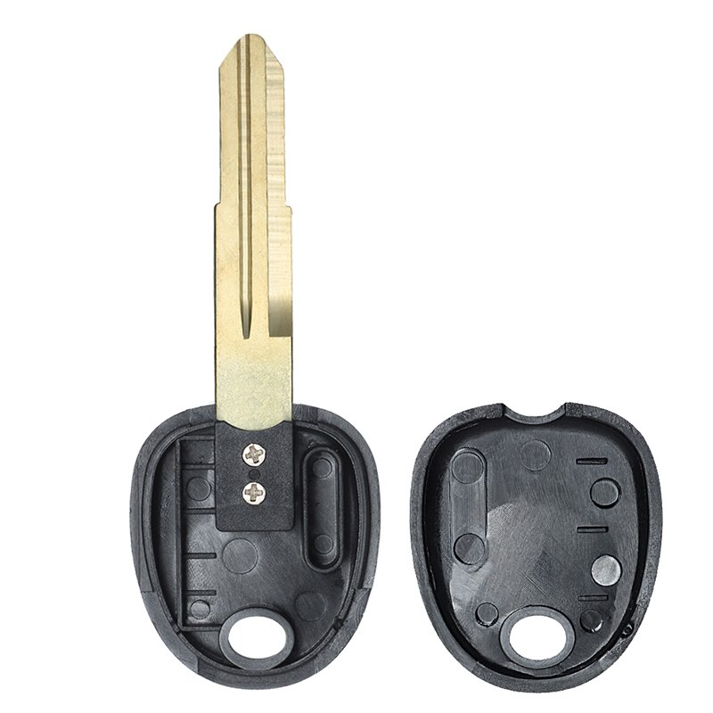 Keyecu Transponder Chip Key Case Shell for Hyundai Coupe Tucson Elantra Accent Santa Fe i10 with Left Right Blade: Right Blade