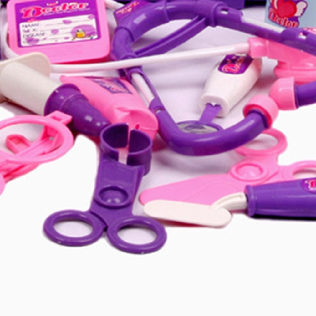 Kids Educatief Pretend Doctor Case Speelgoed Pretend Play Medische Kit Verpleegster Rollenspel Prachtige Arts Props Speelgoed Voor Kinderen