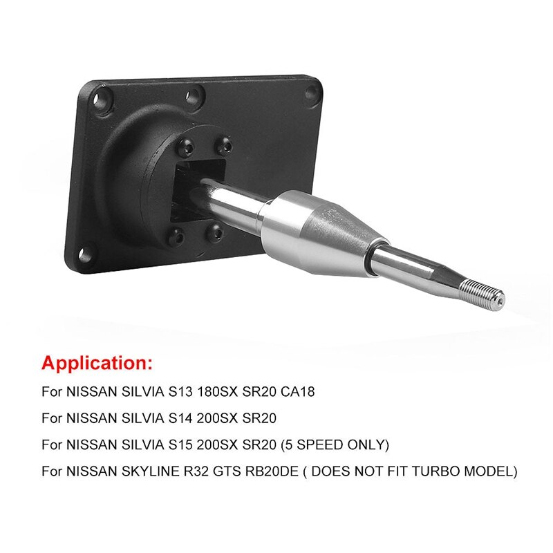 Quick Short Throw Shifter Kit Fit for Nissan Silvia S13 180SX 240SX