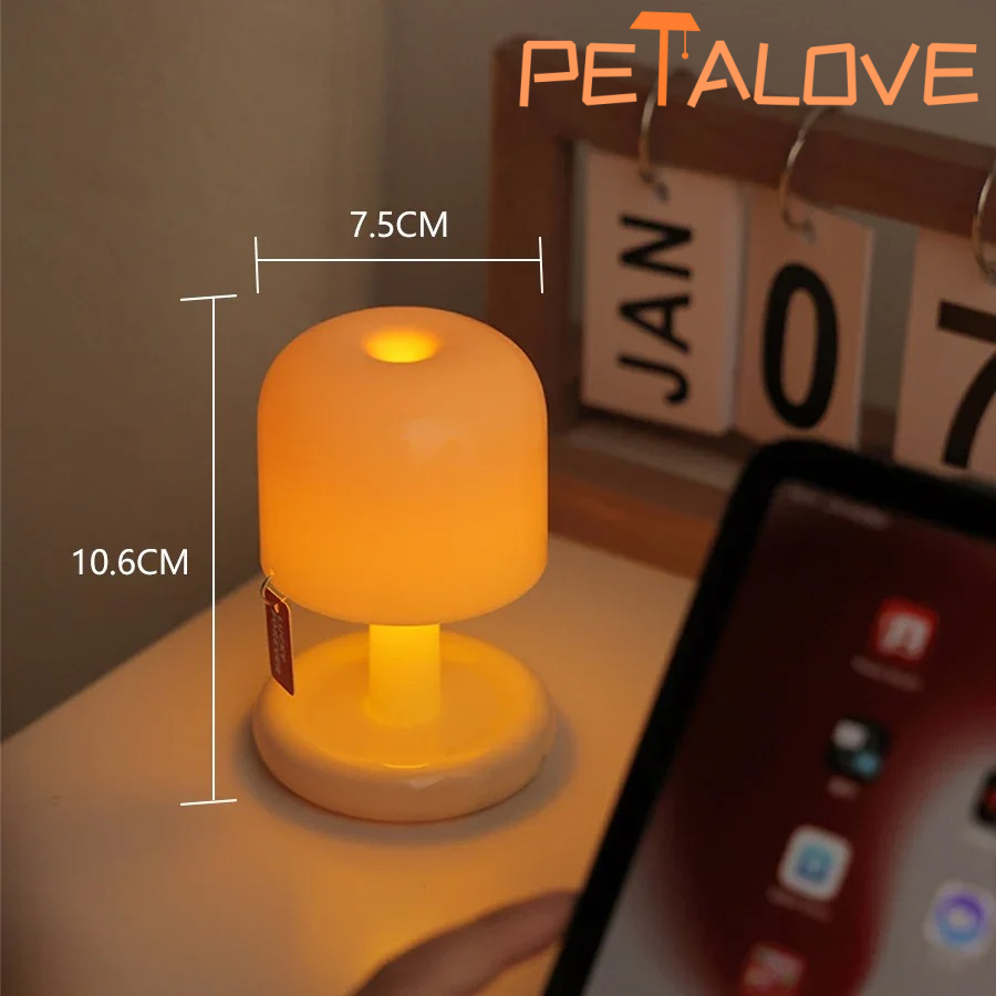 Solnedgang nattlys ledet bordlampe mini usb oppladbar skrivebord nattbord soverom bar rominnredning atmosfære stemningslys minimalistisk: misligholde tittel