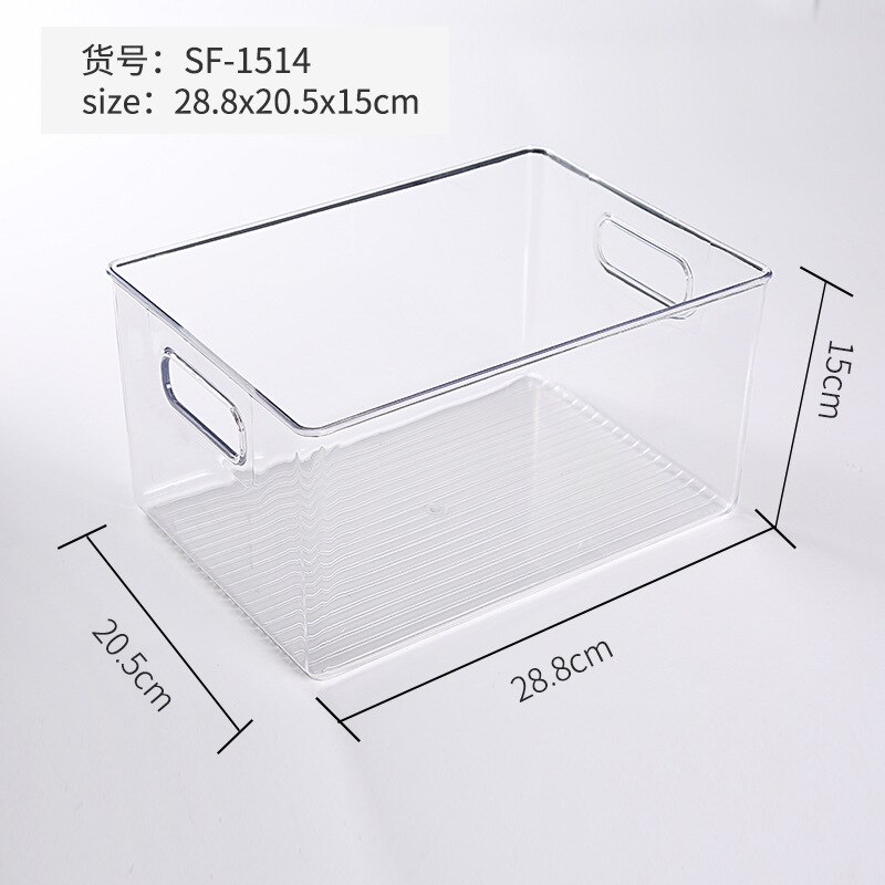 Användbar förvaring insamlingslåda korg kök kylskåp frukt arrangör ställ verktygslåda samla container cocina: A