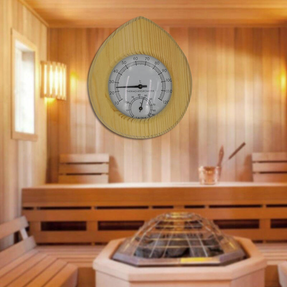 Sauna Hout Thermometer Hygrometer 2 In 1 Hygrothermograph Snoep Fry Eten Eetkamer Temperatuur Huishouden