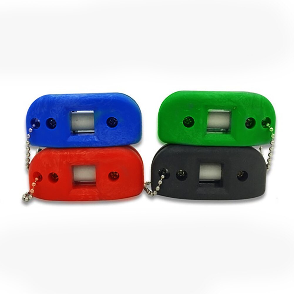 con catene per affilare i pattini da ghiaccio zoppo per hockey sospese manutenzione della mola doppio lato regolabile facile da usare arenaria bianca