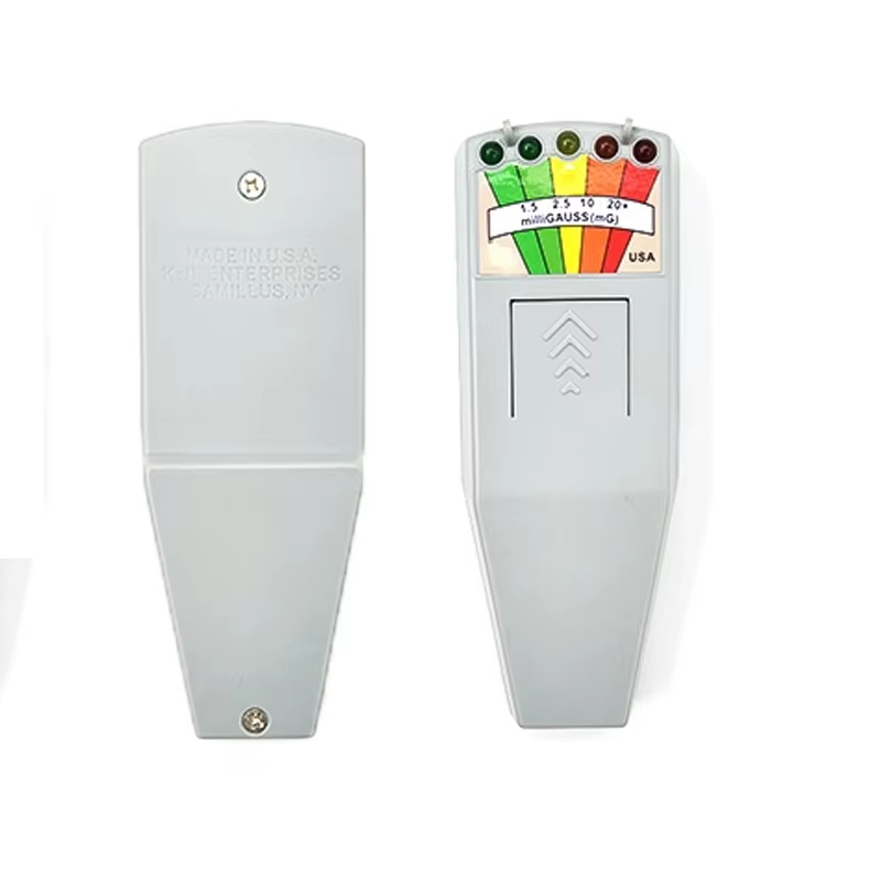 Radiation Detector Digital Electromotive Force Meter Gauss Meter Dosimeter Tester Handheld Electromagnetic Field Radiation Meter: SKY BLUE