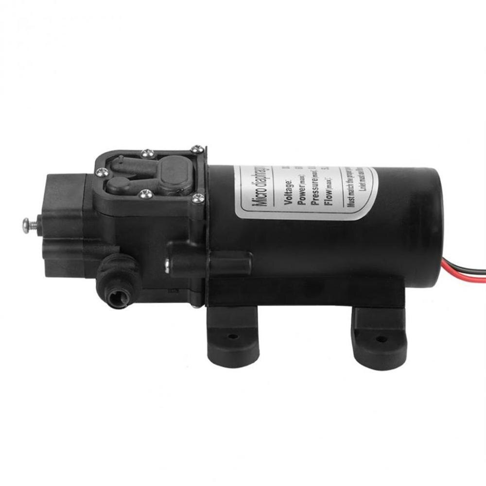 Micro Electric Diaphragm Pump High Pressure Electric Diaphragm Pump 5l / Min DC 12v 60w Water Pump 0.8mpa 5l / Min