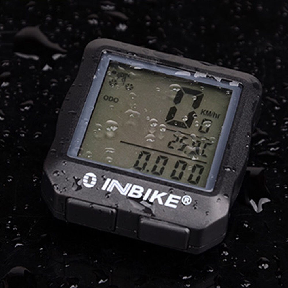 Waterproof Backlight Cycling Bicycle Bike Computer Odometer Speedometer Digital Stopwatch Backlight Multifunction