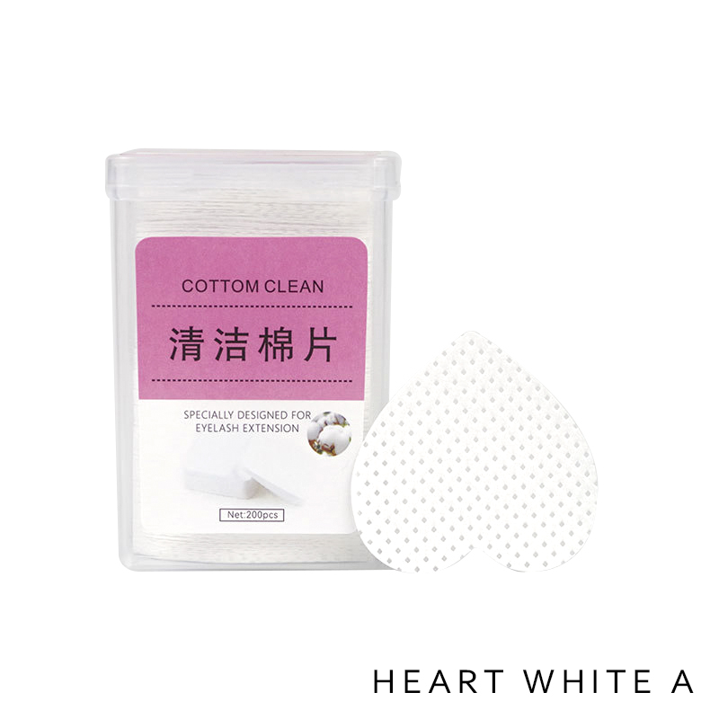 Toallitas de pegamento para pestañas sin pelusa, eliminador de esmalte de Gel de papel, limpieza del mes de la botella de pegamento, almohadillas de algodón, herramientas de limpieza de belleza, 200 Uds.: Negro