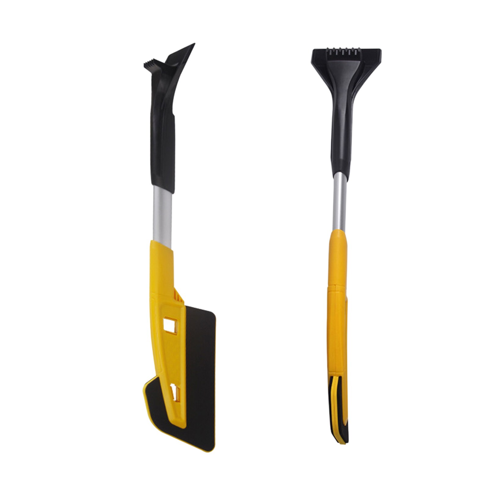 2-In-1 Ijskrabber Sneeuw Borstel Zachte Haren Voorruit Sneeuw Remover Schraper Afneembare Frost Remover Schone Auto 'S vrachtwagens Voorruit