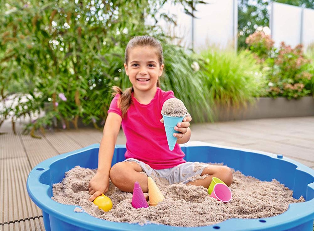 Kids Baby Strand Zand Speelgoed Kleine Cakevorm Lepel Ijs Pudding Strand Spelen Zand en Sneeuw Spelen