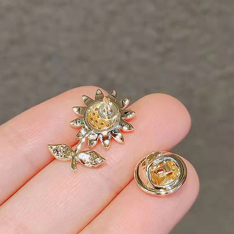 Conjunto de broches de para mujer, broches con lazo de flores, Pin de solapa antideslumbrante de Metal, alfileres fijos para ropa, suéter, abrigo, accesorios de ropa