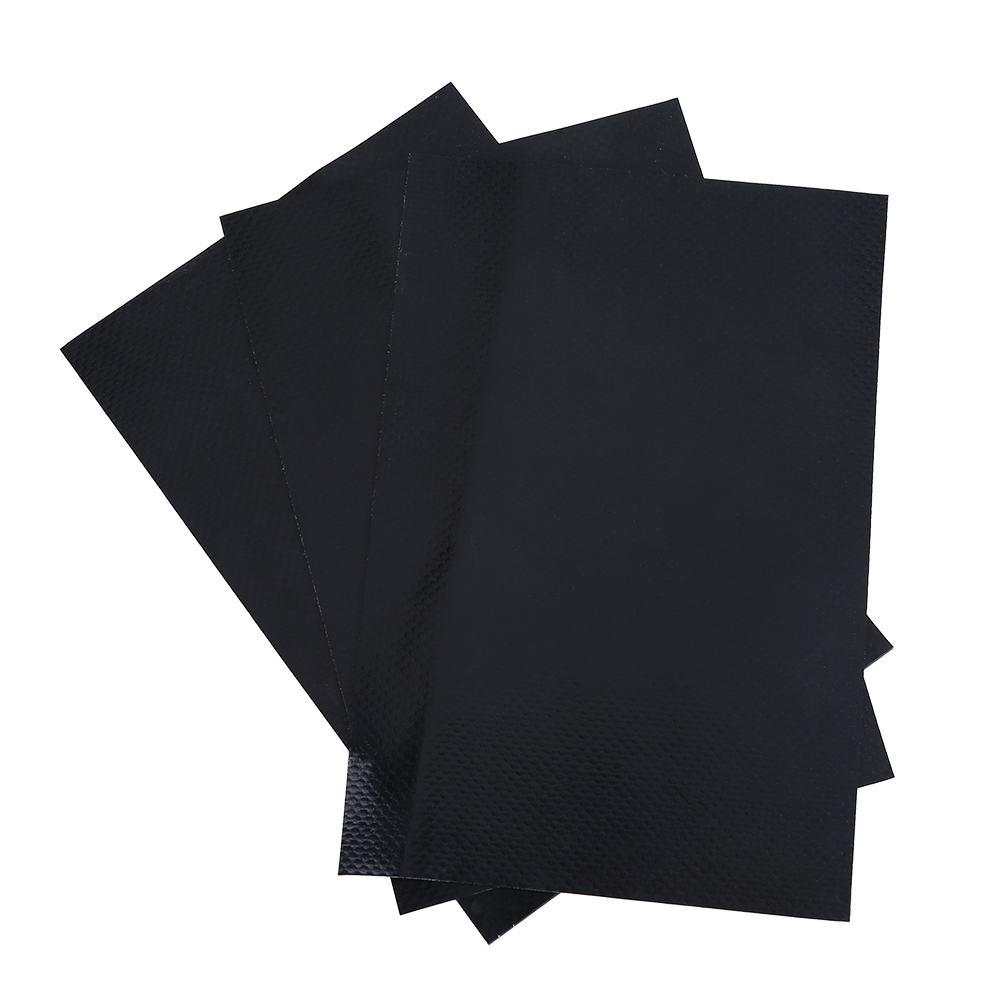 Kit toppe di riparazione per riparare zattera gonfiabile per piscina Toppe per kayak per gommone in PVC da 3 pezzi: Rosso