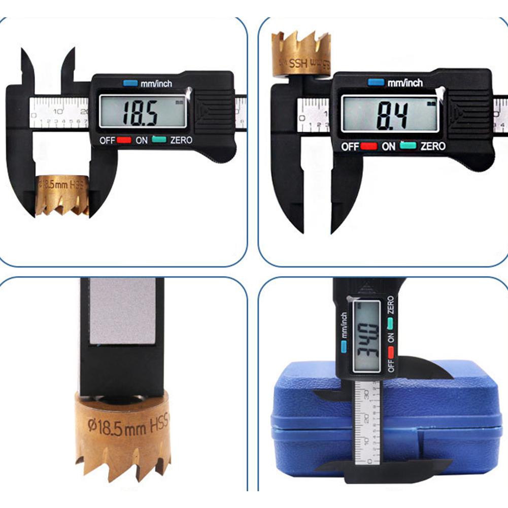 0-150mm Electronic Digital Calibrator Plastic Digital Graphics for Accurately Measured
