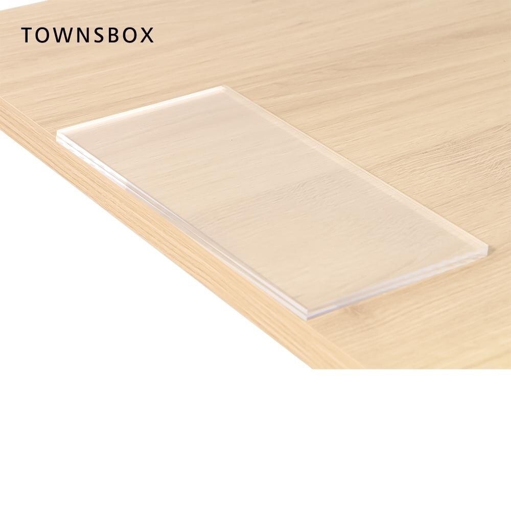 Acryl Sheet Custom Plaat Acryl Transparante Klei Aardewerk Sculptuur Tool Werkbank Druk Plaat Klei Gereedschap Teken Tag Cover