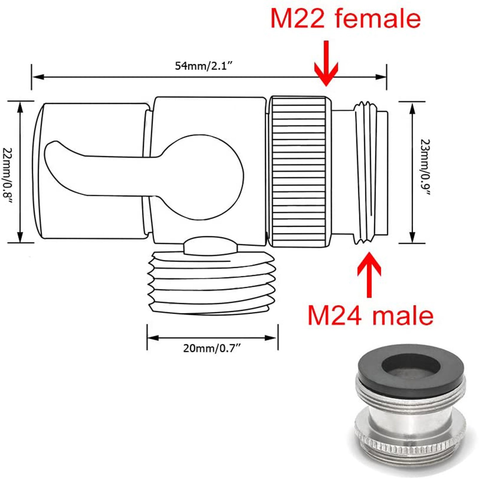 Brass Sink Faucet Diverter Valve To Sink Hose Sprayer,faucet Splitter For Kitchen,sink Faucet Replacement Part Kitchen Faucet