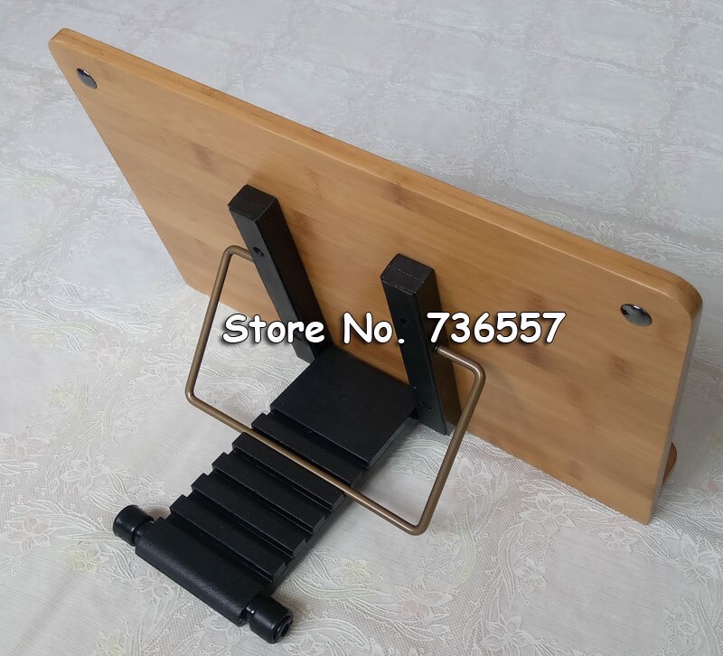 289*200mm Natural bamboo reading frame solid wood frame reading books log reading frame korea stationery holder protect eyesight