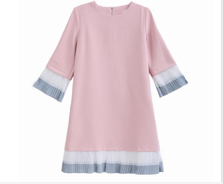 Spring Maternity Dresses Long Sleeve Pregnancy Dress Chiffon Clothing Ruffles Casual Clothes for Pregnant Women dresses