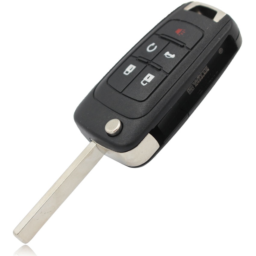 Remote Key fob 5 Button For Buick LaCrosse Regal Verano Encore Allure 433MHZ with ID46 chip HU100 Blade