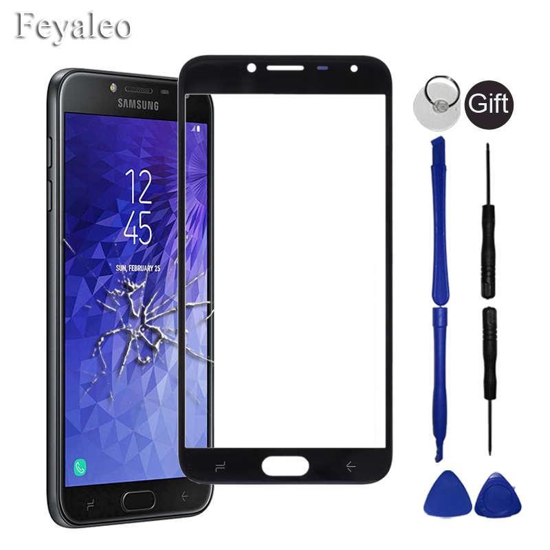 J4 frontpanel for samsung galaxy  j4 j400 j400f berøringsskjermsensor  j4 sm-j400f lcd display digitizer glassdeksel