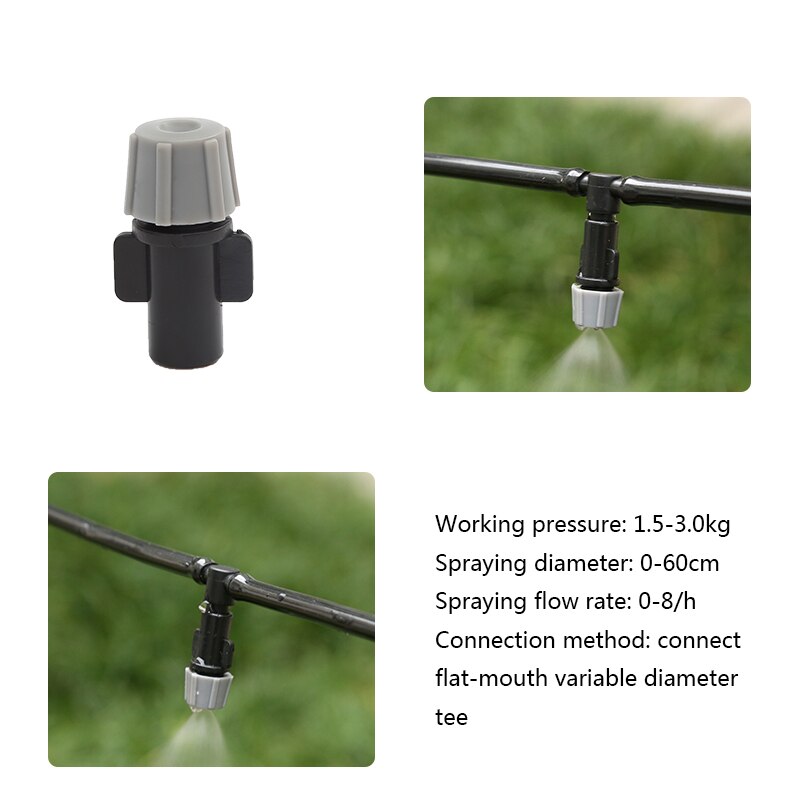 Fast 5M-50M Irrigation System Automatic Watering Garden Micro Drip Watering Kits With Adjustable Drippers