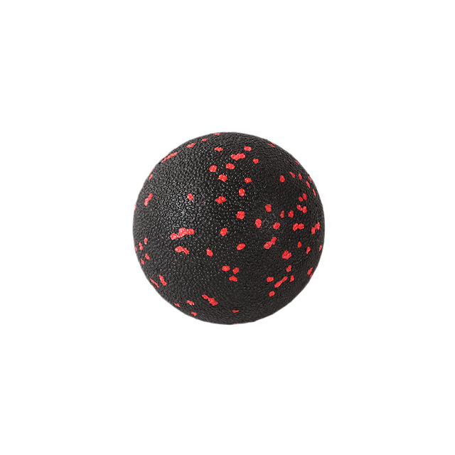 Pelota de myofascia de Lacrosse EPP, pelota de masaje de maní, pelota de Yoga ligera de alta densidad para Fitness, ejercicio de Fascia corporal, alivia el dolor: Castaño