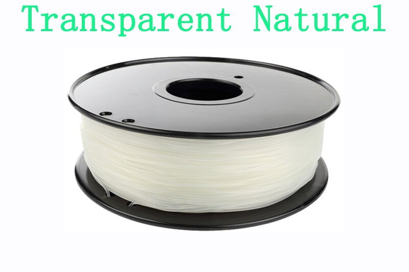 NYLON filament 1.75mm wimpel c 0.03 mm choice 3d nylon black white color 3d filament nylon PA 1 kg filo stampante 3d filamento