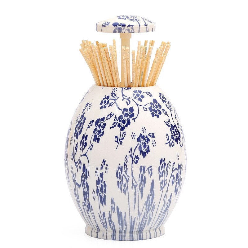 Wykałaczka wiadro przenośny stojak na wykałaczki typu naciskać automatycznie wyskakuje robić domu salon restauracja hotel stojak na wykałaczki