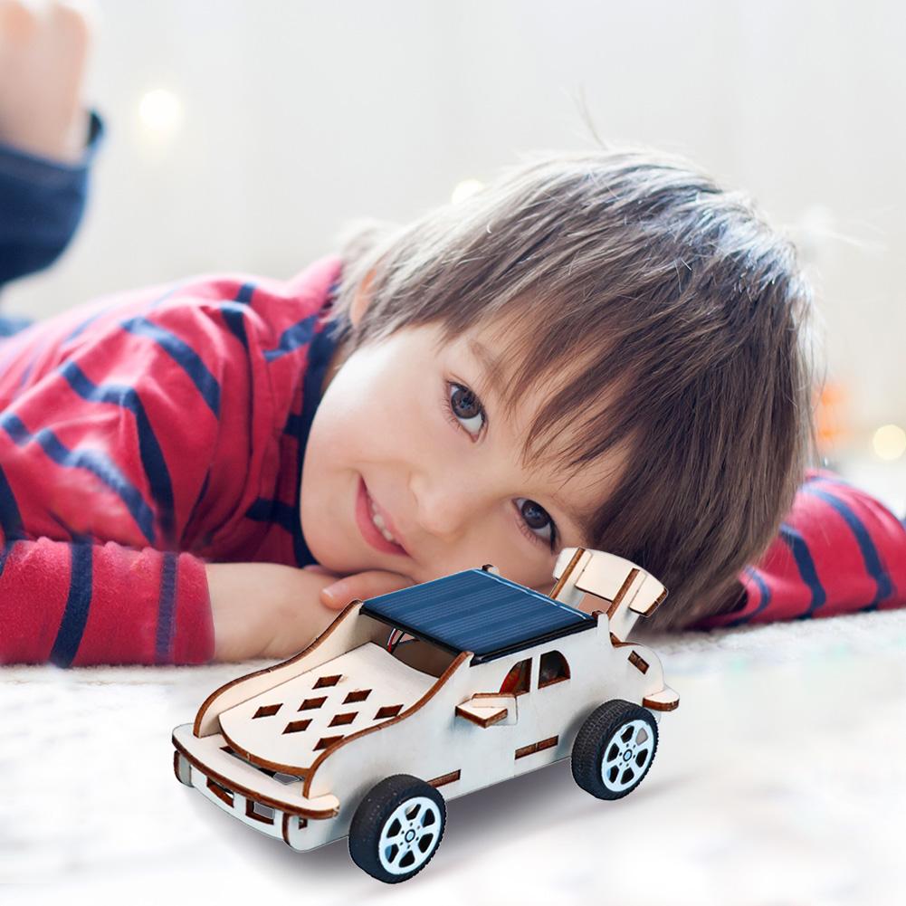 DIY Vehicle Cars Model Small Technology Production Assembled Car Puzzles Early Learning Toy Fashionable and Lovely for