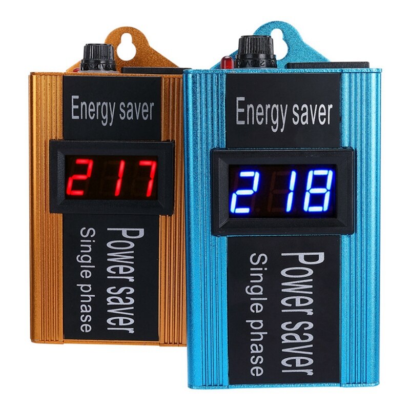 Intelligent Power Saver Energy Saving Devices Smart Power Factor Saver Electricity Saving Box 100KW, US Plug