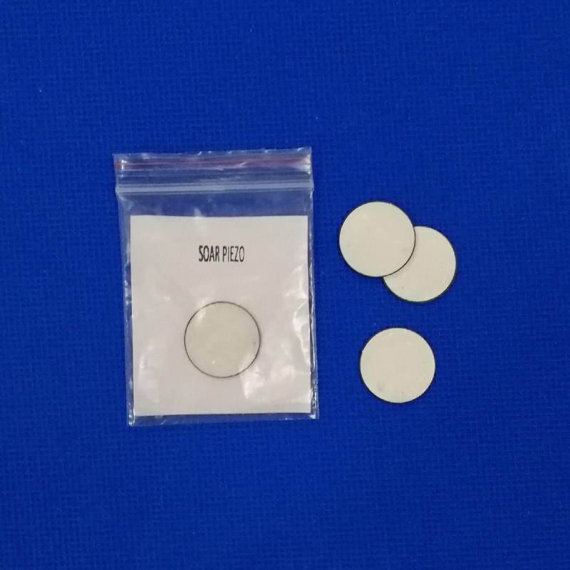 Ultrasonic Piezoelectric Ceramic 3M Disc 20x0.68mm-PZT4 PZT Disks Crystal Element for Cosmetology Cleaning Transmitter Chips