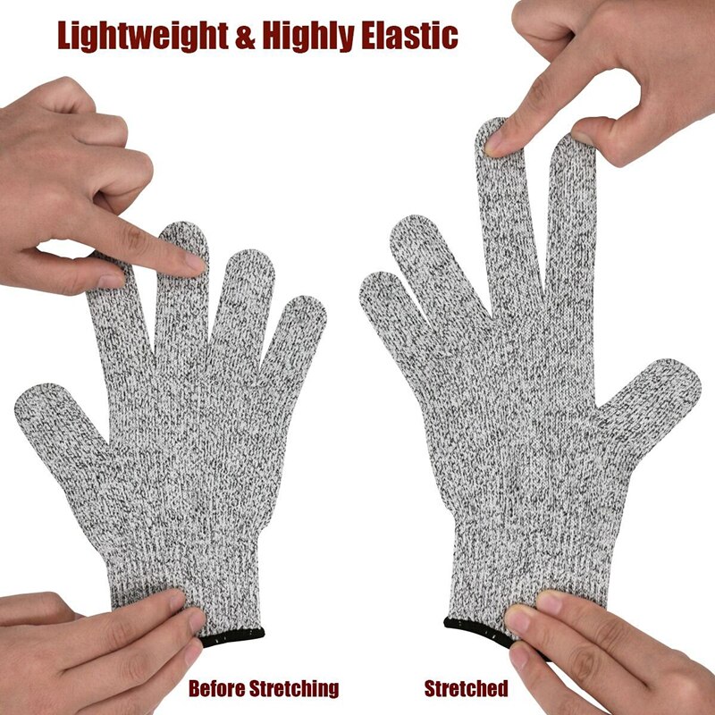 High-strength Grade Level Safety Anti Cut Gloves Kitchen Cut Resistant for Fish Meat Cutting Gloves Gardening Gloves Tools