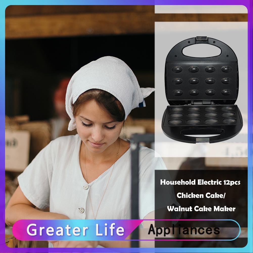 SAYONA Household Electric Walnut Cake Maker Sandwich Breakfast Machine