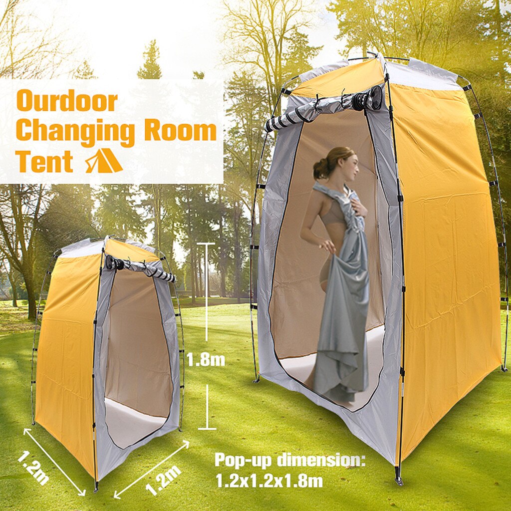 Shower For Camping Portable Up Privacy Shelter Bathing Toilet Changing Tent Camping Room Outdoor Camping Tent: Default Title