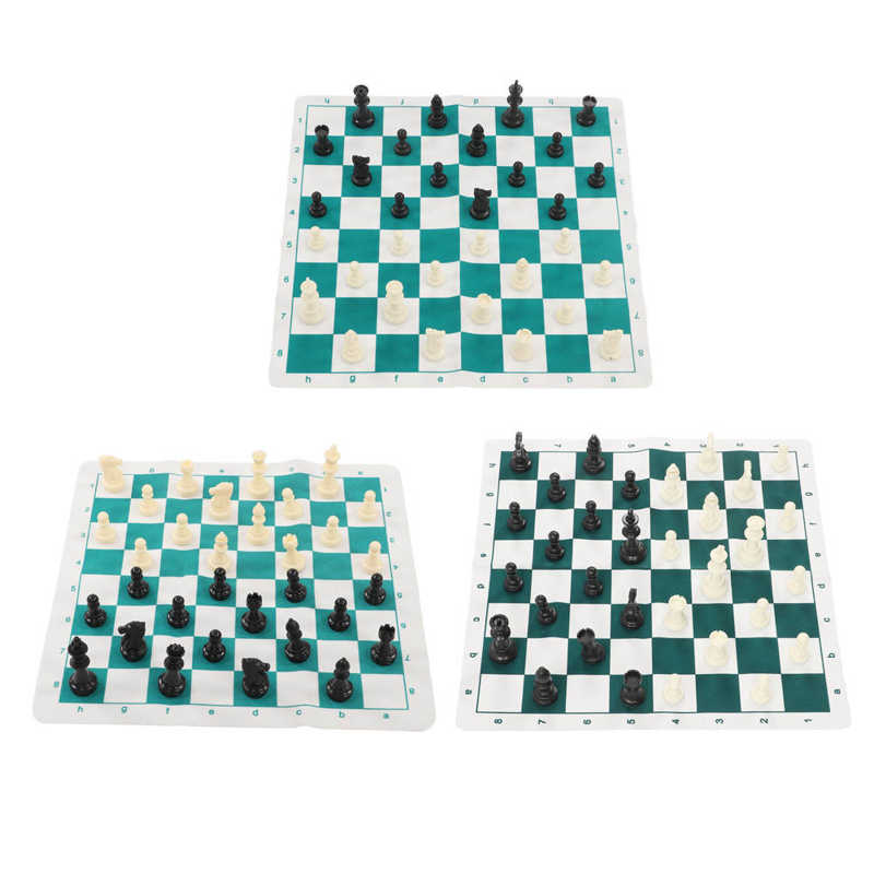 Portable Travel Chess Game Set Travel Chess Set Foldable Rollable Light Compact for Family Gatherings for Picnic