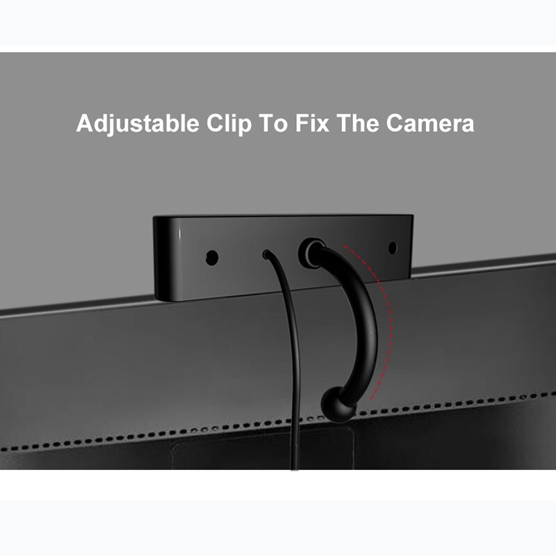 Srihome 1080p webcam computer laptop webcam camera met ruisonderdrukking microfoon