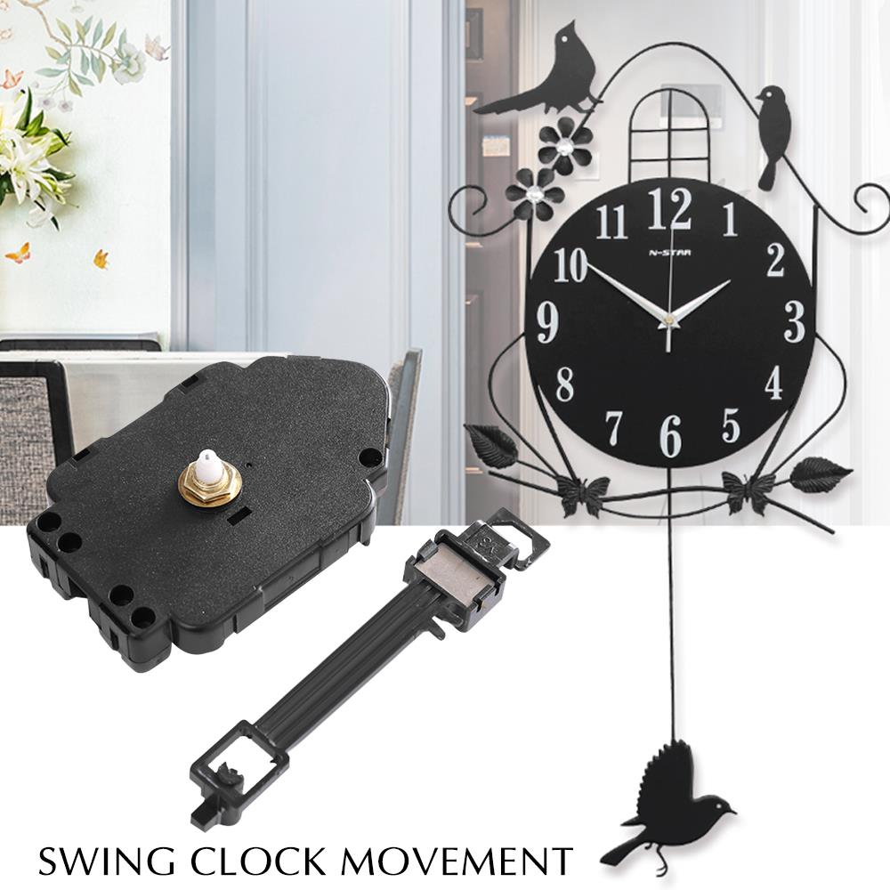 FAI DA TE Quarzo Orologio A Pendolo Movimento Meccanismo di Accessori per La Casa Parte Nero P6188