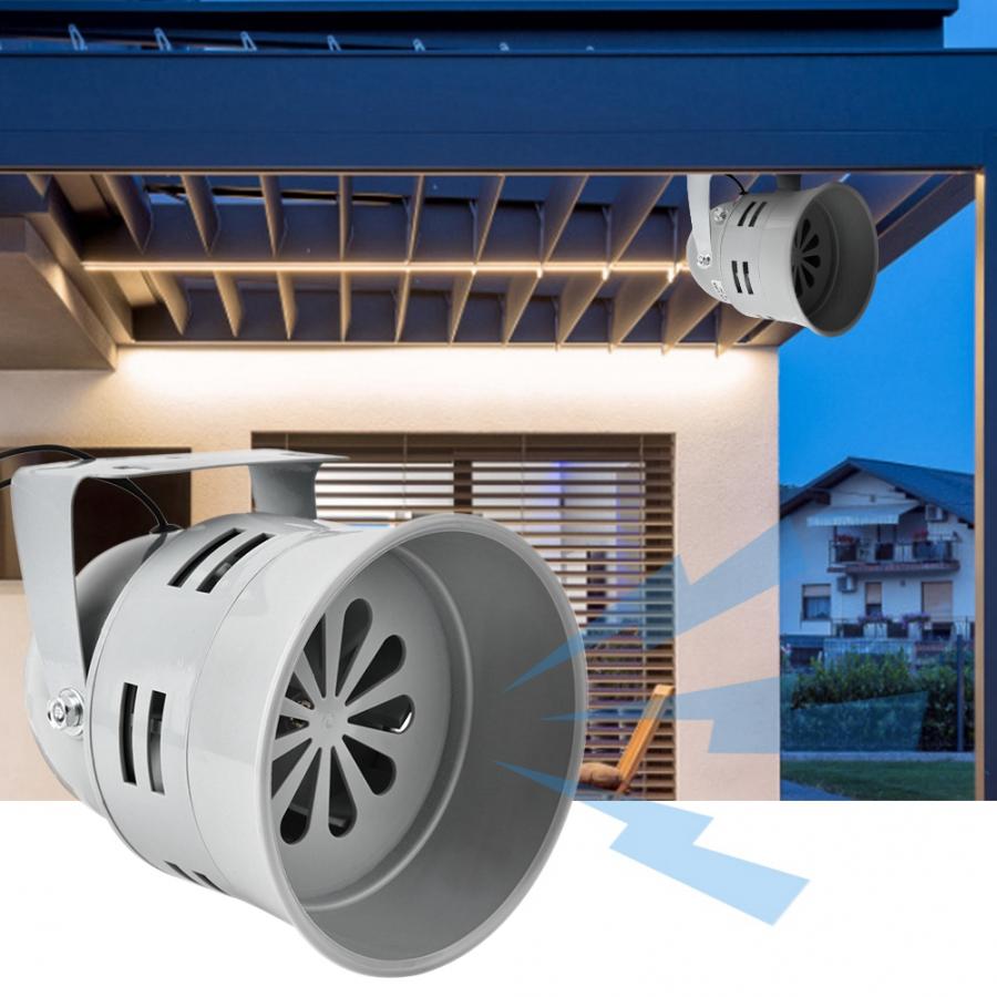 Mini Motor Siren MS-290 220V 40W Electric Motor Driven Alarm Factory Transport Vehicle Mini Fire Prevention Horn sound system