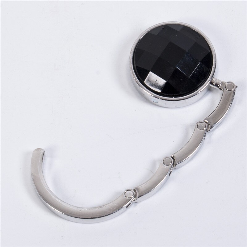 Tas Haak Draagbare Opvouwbaar Opvouwbare Tafel Purse Bag Hook Hanger Holder Handtas Crystal Rhinestone Decoratie