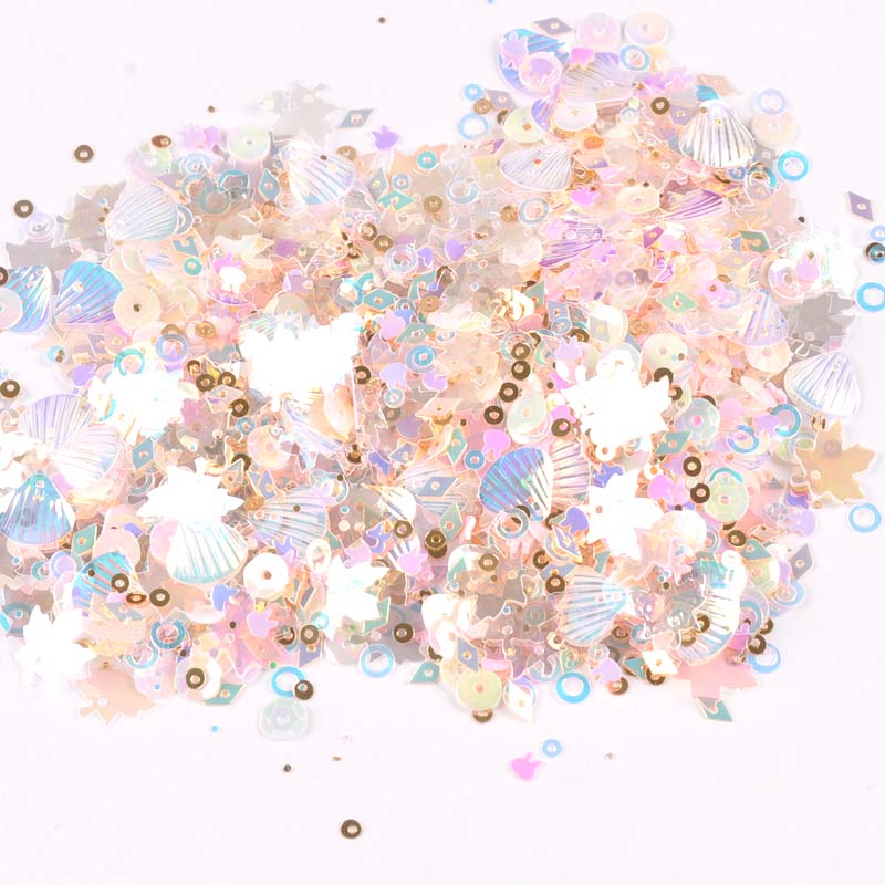 10G Nis Internet Celebrity Kleur Pailletten/Pailetten Naaien Craft Diy Manicure Plakboek Technologie C2676
