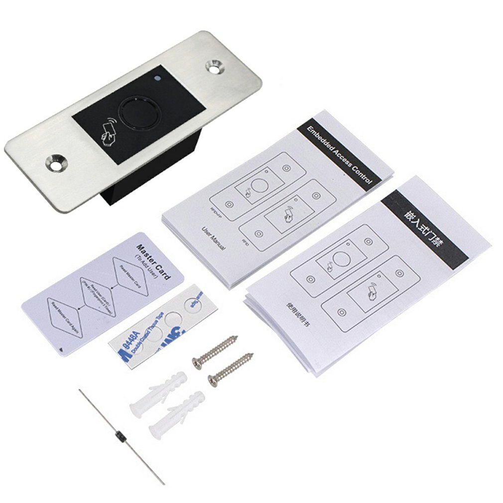 Metal IP66 Waterproof Outdoor Use Embedded Biometric Fingerprint Access Controller Standalone RFID Card Door Access Control: F99 Fingerprint