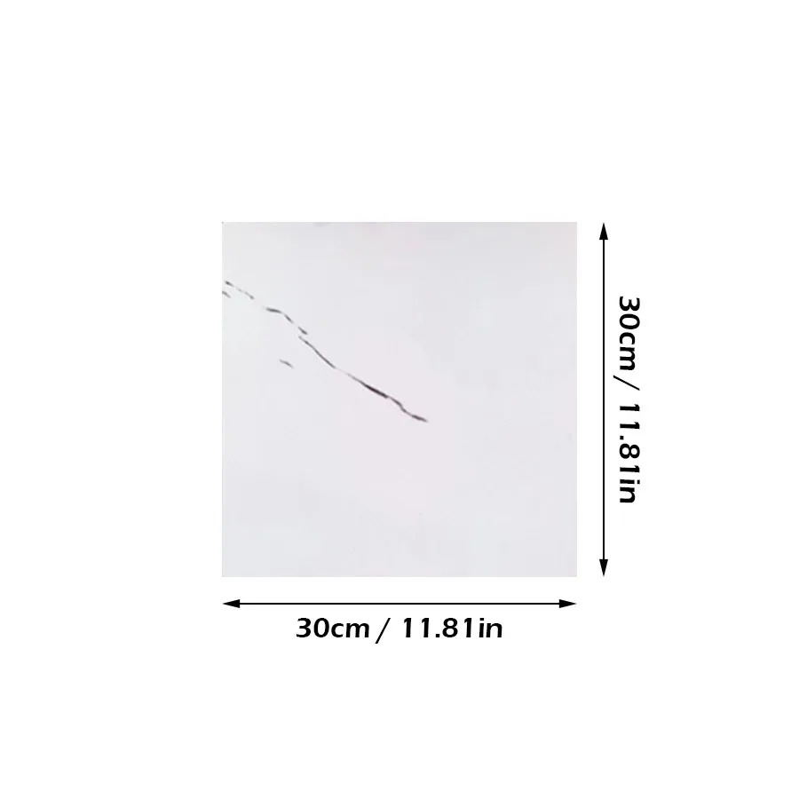 5-20pcs 30x30cm Self-Adhesive Waterproof Wall Stickers Peel Stick PVC Wallpaper Kitchen Bathroom Bedroom Removable Home Decor
