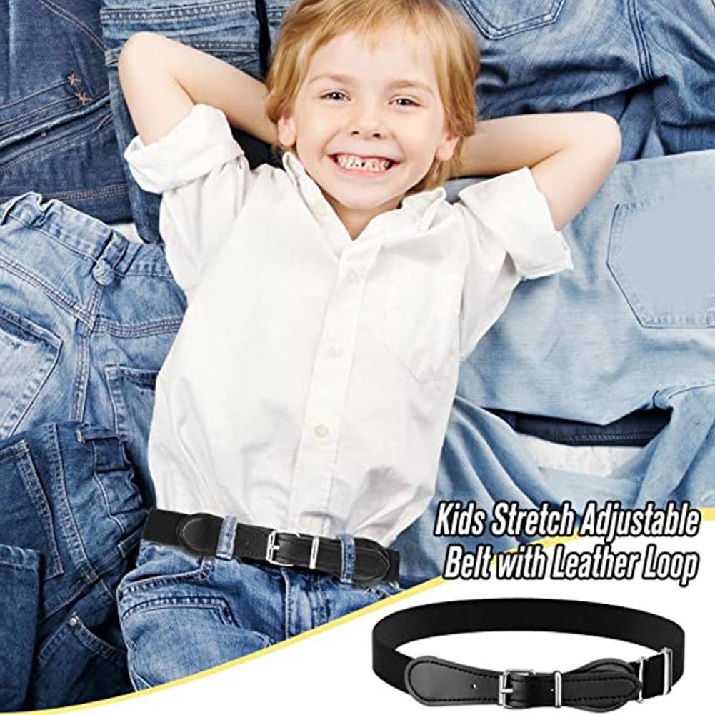 Children Faux Leather Belt Kids Cute Peach Heart Buckle Belts For Girls Boys Waistband Waist Belt