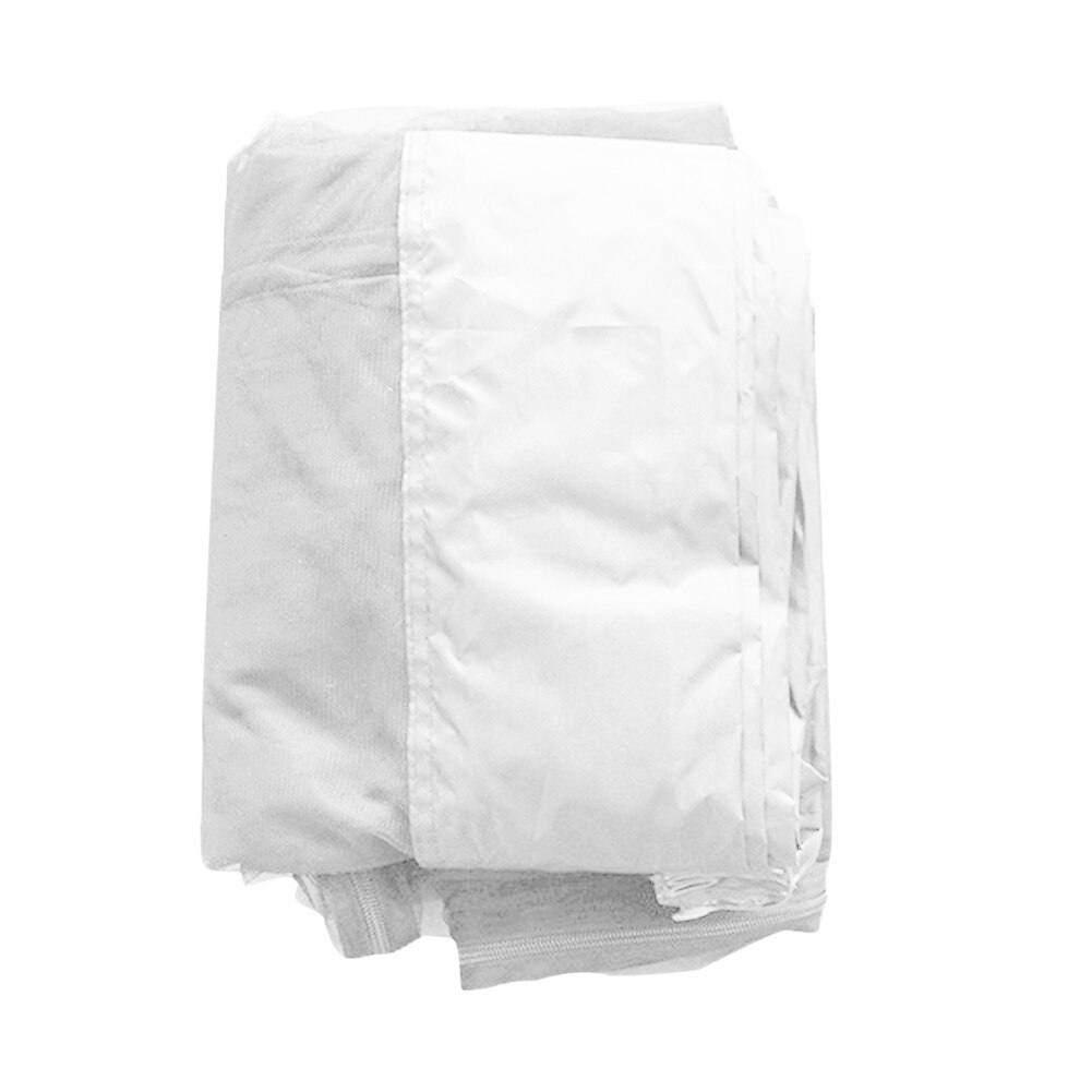 Umbrella Cover Mosquito Netting Screen Safe For Patio Table Garden Deck Furniture Zippered Mesh Enclosure Double-door Outdoor: White 300  230cm