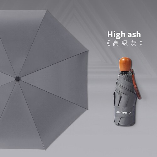 5 Vouw Ultralight Academy Parasol Reizen Kleine Leuke Clear Parasol Mini Paraplu Regen Vrouwen Paraguas Ambrella BW50YS: style2