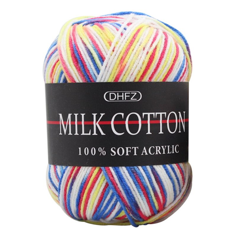 Baby Milk Cotton Yarn Crochet Yarn For Knitting Wool Yarn Warm Chunky Yarn For Children Hand Knitted Yarn Knit Blanket Sweater